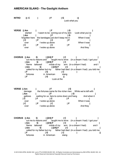 American Slang