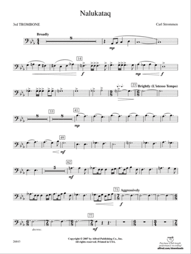Nalukataq: 3rd Trombone