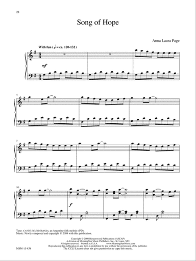 Song of Hope (Downloadable)