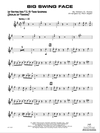 Big Swing Face: Baritone T.C.