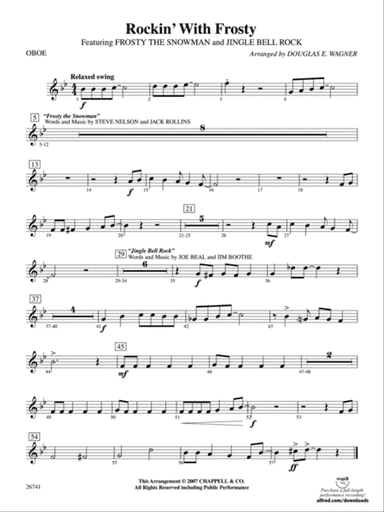 Rockin' with Frosty: Oboe