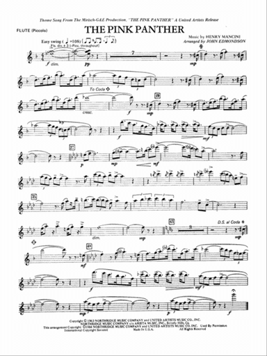The Pink Panther: Flute