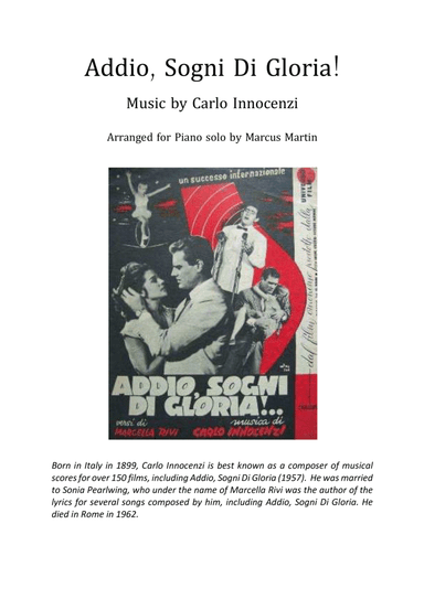 Addio Sogni Di Gloria