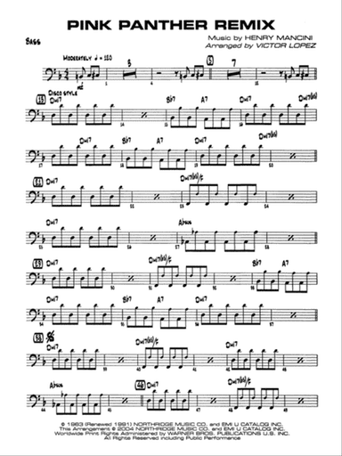 Pink Panther Remix: String Bass