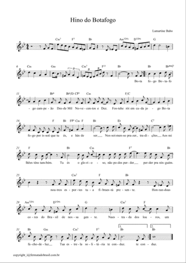 Hino do Botafogo