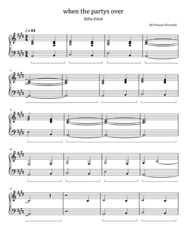 When The Party's Over