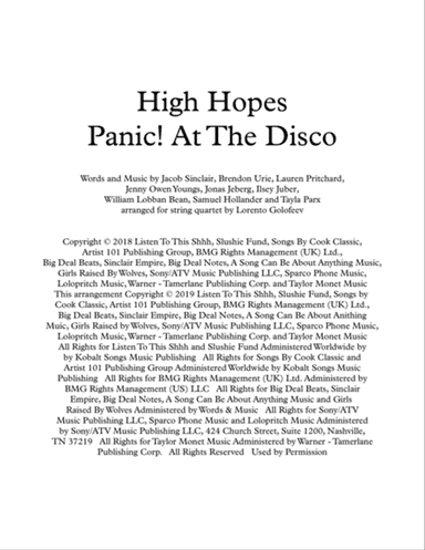 High Hopes
