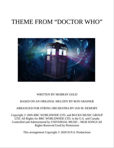 Doctor Who Theme