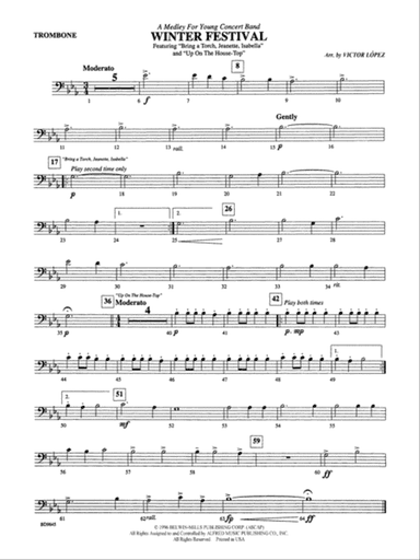 Winter Festival: 1st Trombone