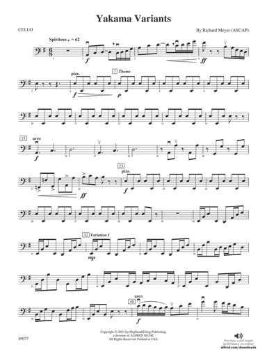 Yakama Variants: Cello