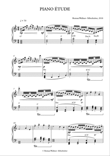 Piano Etude