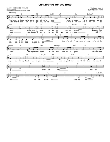 Until It's Time For You To Go