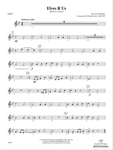 Elves R Us (Based on Toyland): Oboe