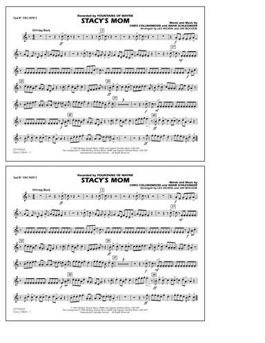 Stacy's Mom (arr. Les Hicken and Jay Bocook) - 2nd Bb Trumpet
