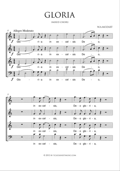 Gloria (Mozart)