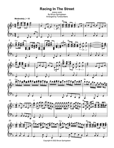 Racing in the Street