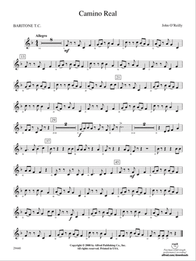 Camino Real: Baritone T.C.