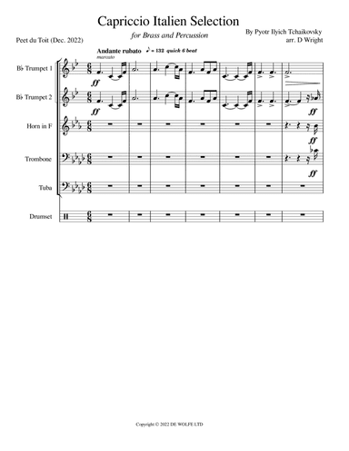 Capriccio Italien, Op. 45