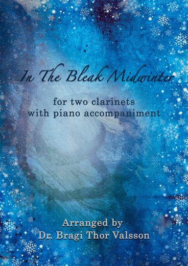 In The Bleak Midwinter - two Clarinets with Piano accompaniment