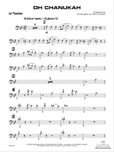 Oh Chanukah: 1st Trombone