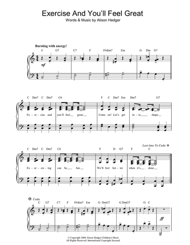 Exercise And You'll Feel Great