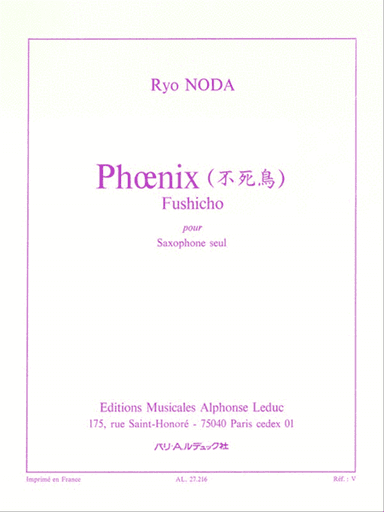 Phoenix For Solo Saxophone