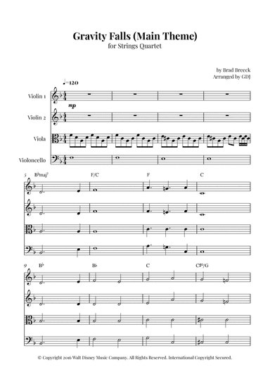 Gravity Falls (main Theme)