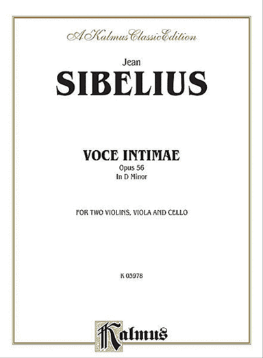 Voces Intimae in D Minor, Op. 56