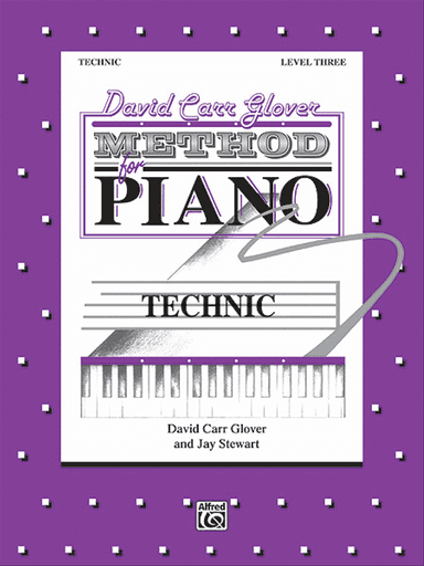 David Carr Glover Method for Piano Technic