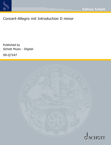 Concert-Allegro mit Introduction D minor