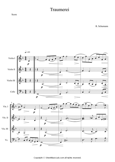 Traumerei scenes from childhood op15