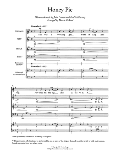 Honey Pie (arr. Martin Pickard)