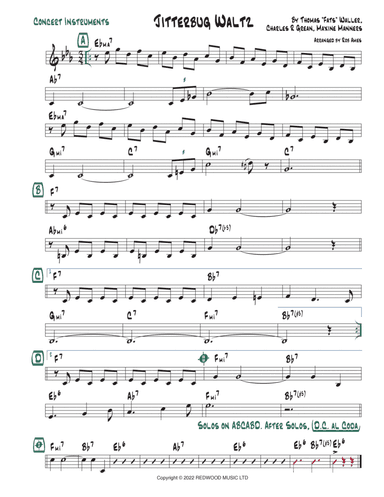 The Jitterbug Waltz (vocal)