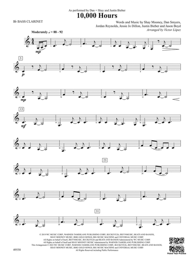 10,000 Hours: B-flat Bass Clarinet