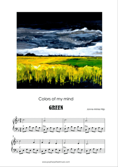 Colors of my mind - Green - Harp solo