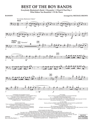 Best Of The Boy Bands - Bassoon