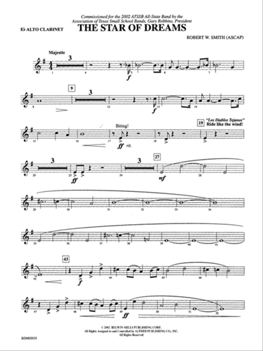 The Star of Dreams: E-flat Alto Clarinet