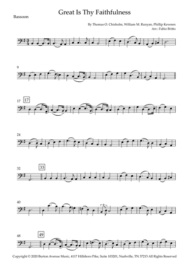 Great Is Thy Faithfulness