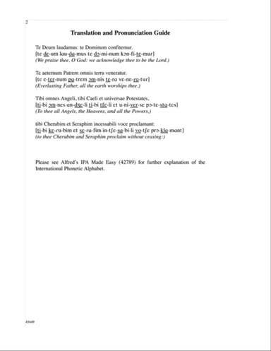 Te Deum