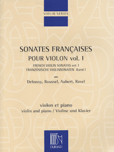 French Violin Sonatas - Volume 1