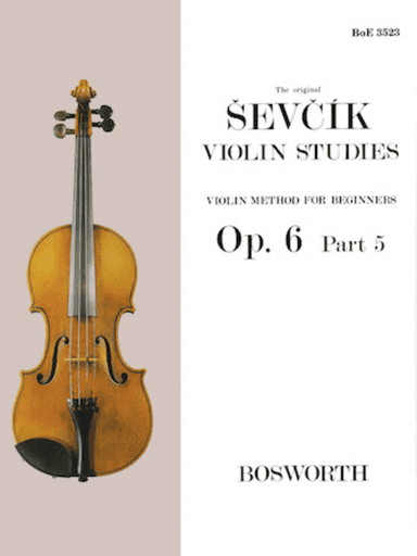 Sevcik Violin Studies - Opus 6, Part 5
