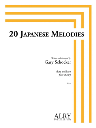20 Japanese Melodies for Flute and Harp