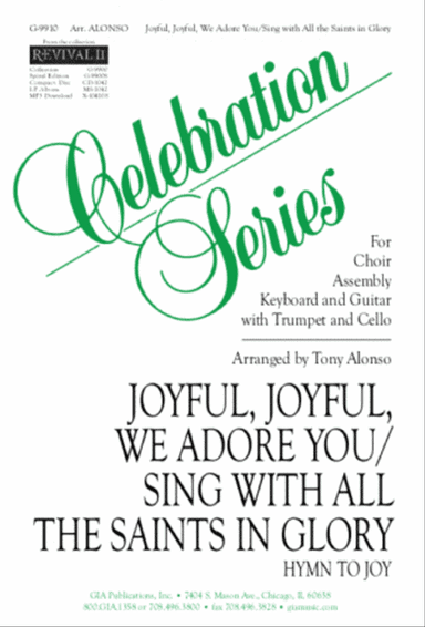 Joyful, Joyful, We Adore You / Sing with All the Saints in Glory - Guitar edition