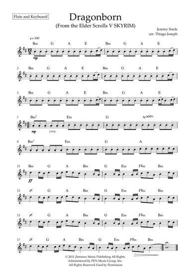 Dragonborn (skyrim Theme)