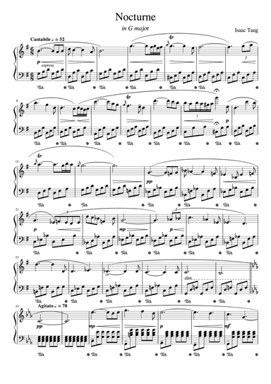 Nocturne in G major