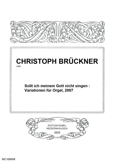 Sollt ich meinem Gott nicht singen