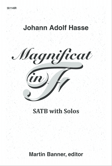 Magnificat in F - Choral Score