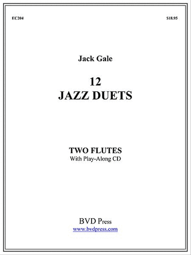 12 Jazz Duets for Two Flutes