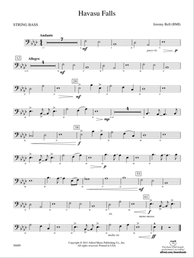 Havasu Falls: (wp) String Bass
