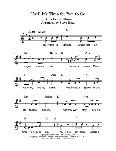 Until It's Time For You To Go